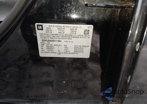 2014 Chevrolet Equinox Ls z USA, uszkodzony, nr VIN 2GNFLEEKXE6111864